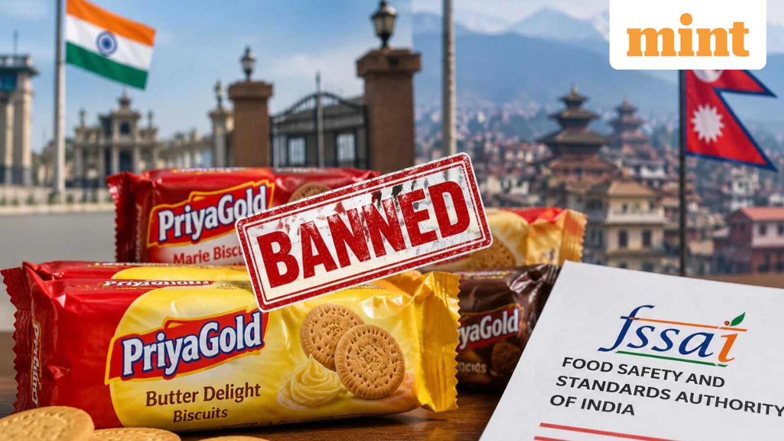 Nepal bans India-made Priyagold biscuits after FSSAI flags food safety violations — Mint India