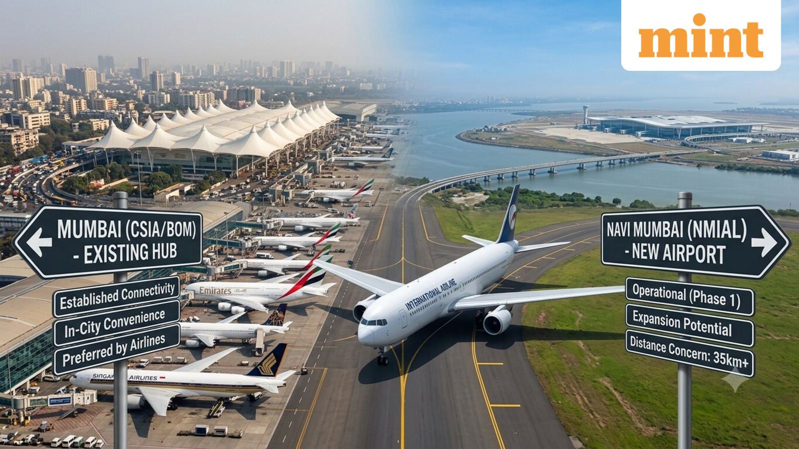 Mumbai airport Terminal 1 revamp: Why airlines are refusing to shift international flights to Navi Mumbai? — Mint India, Mumbai Technology news