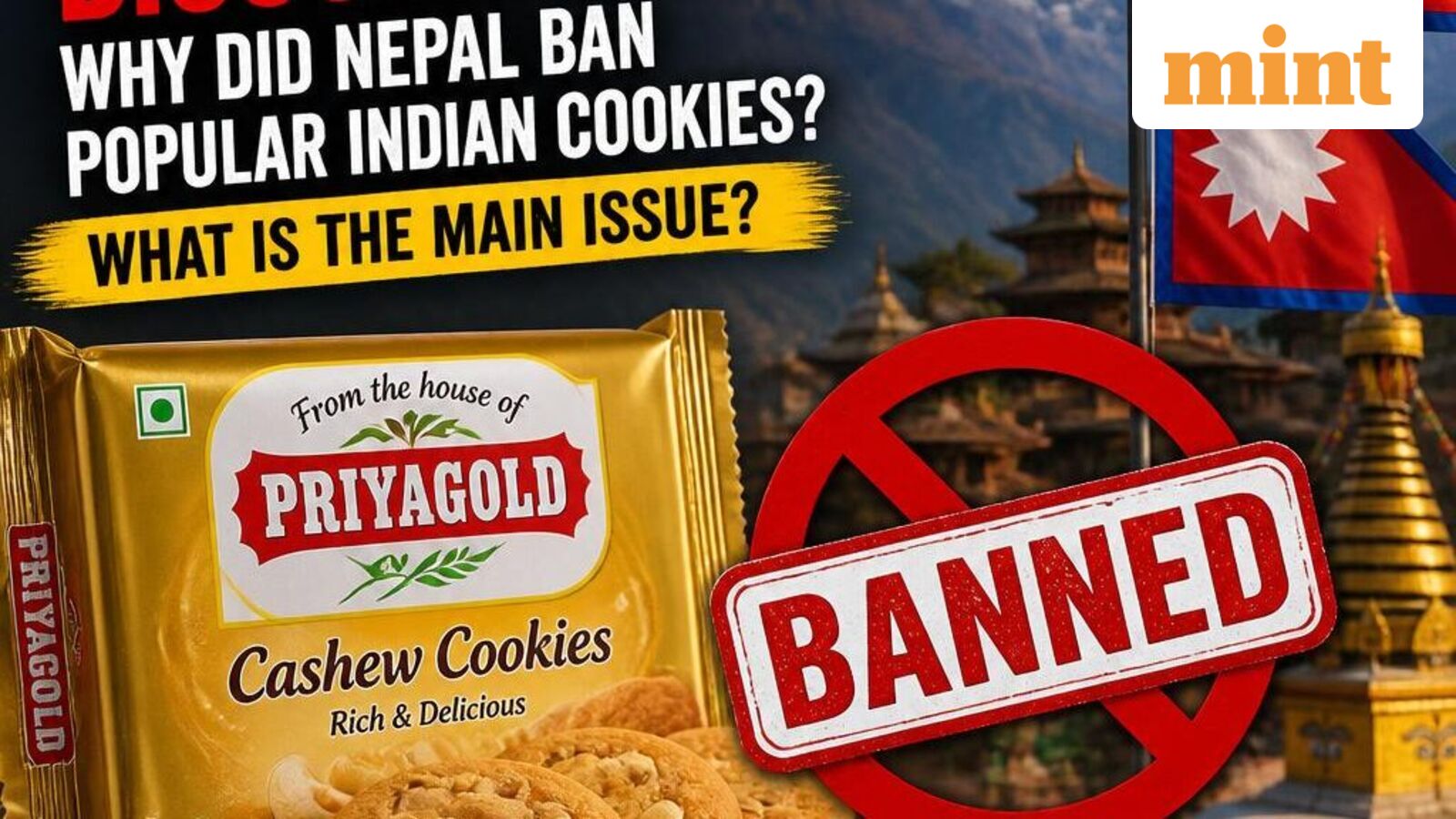 Priyagold biscuits ban: Why did Nepal ban popular Indian cookies after FSSAI crackdown? What is the main issue? — Mint India