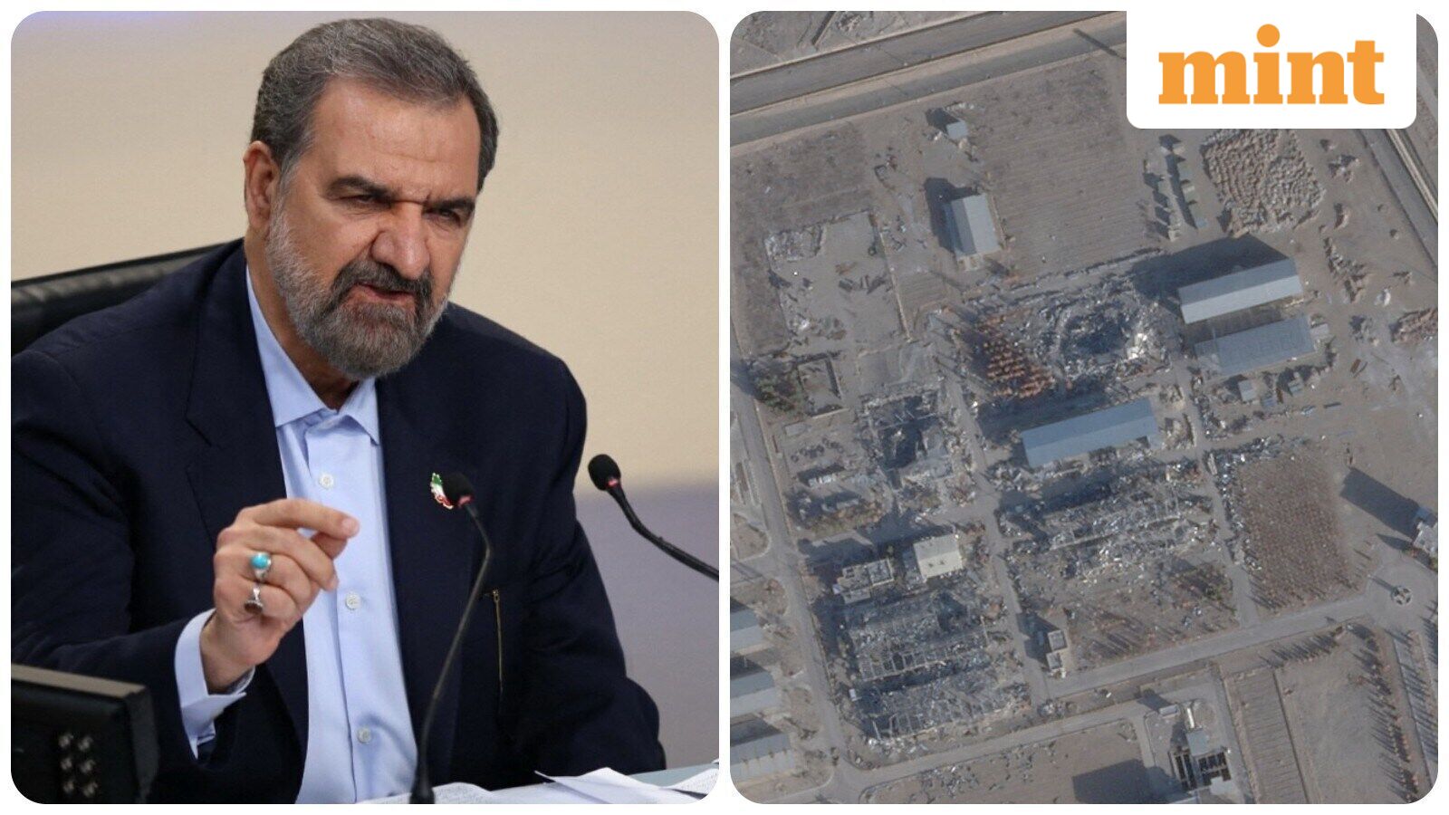 Iran-US war: Mohsen Rezaei says 'not a single gram of enriched uranium will leave Iran' — what we know so far — Mint India