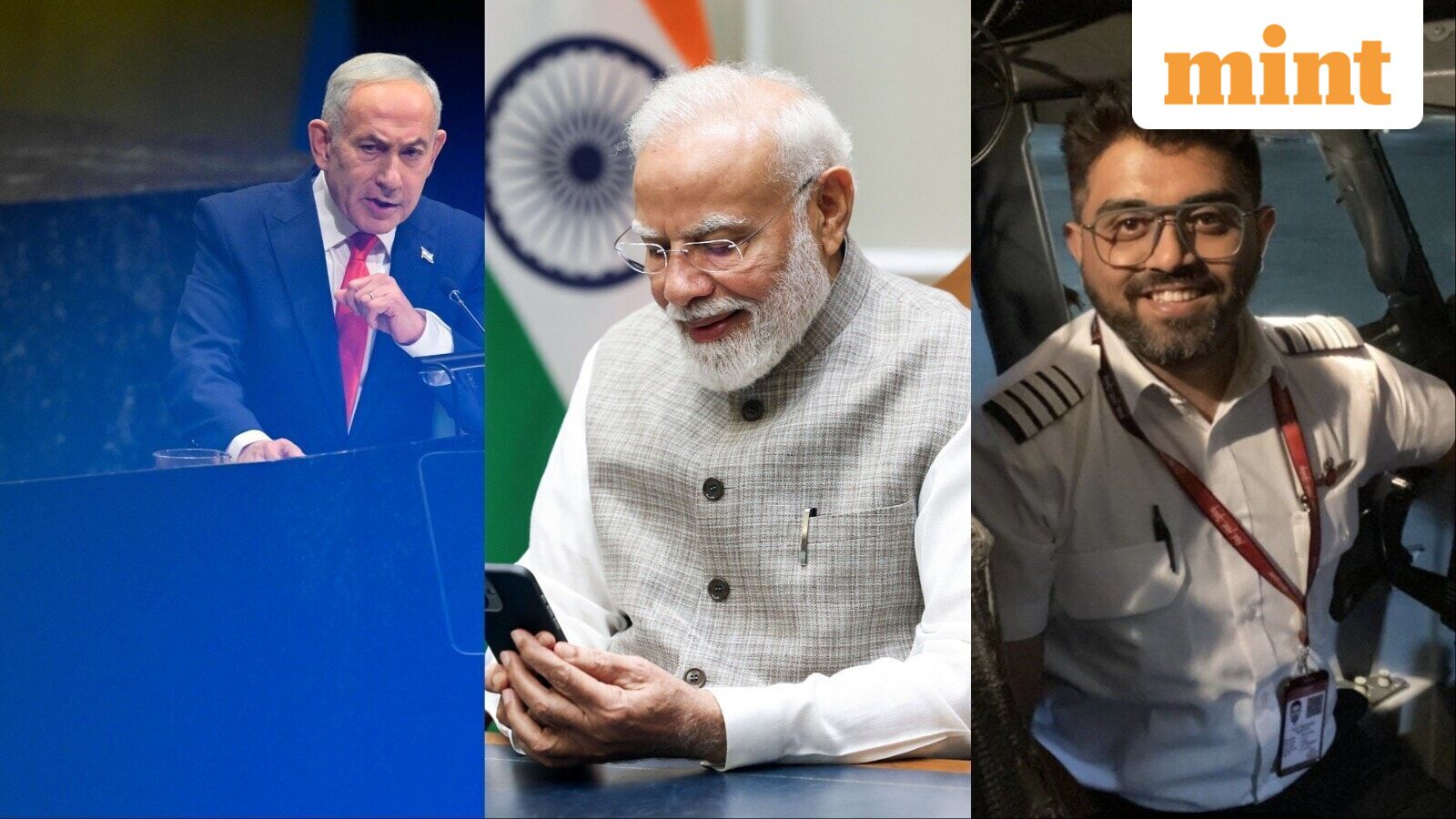Netanyahu invites PM Modi to light torch with Indian pilot Smit Machchhar at Israel’s Independence Day celebrations — Mint India, Mumbai Technology news