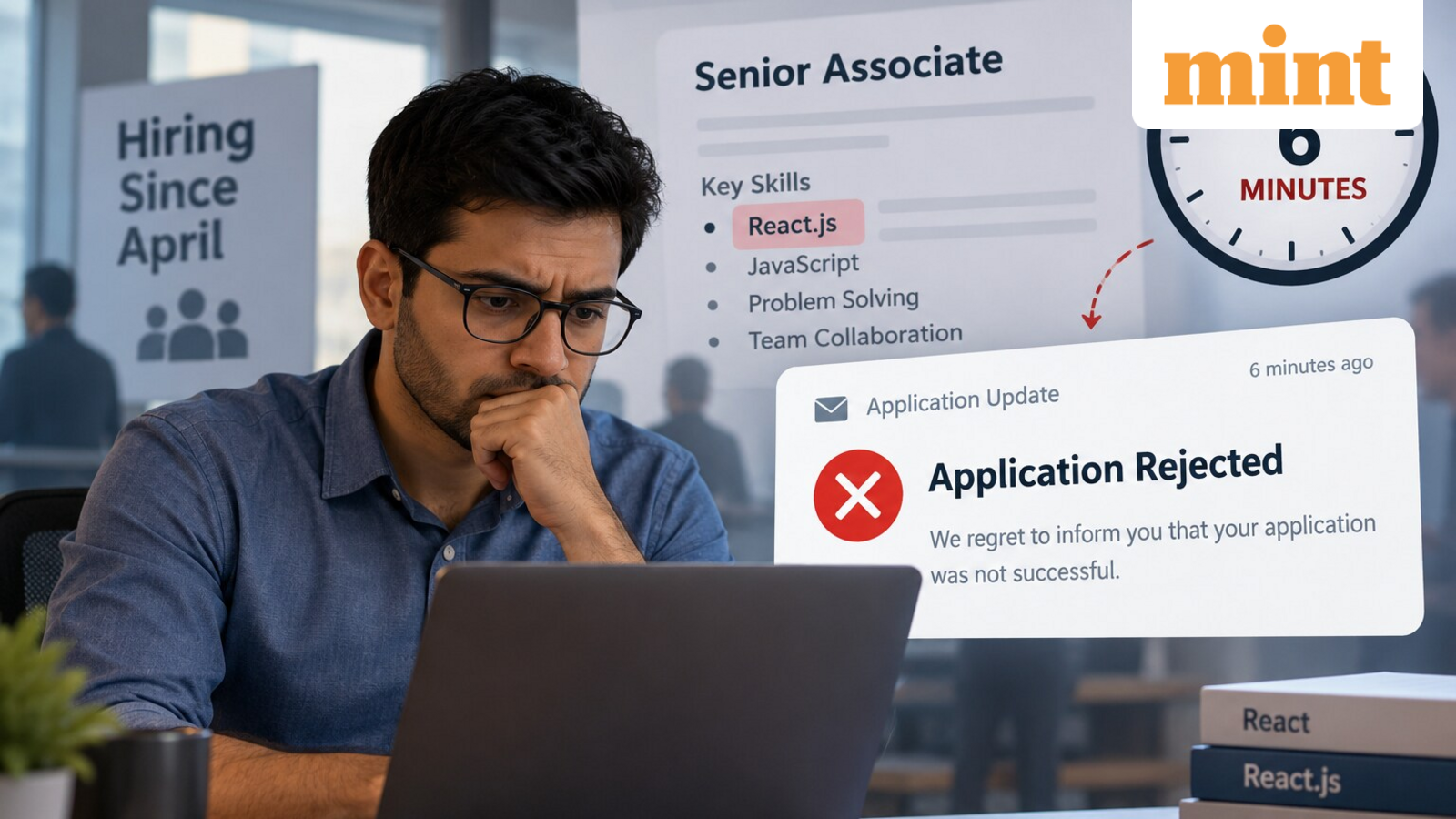 Hiring for months but rejecting qualified candidates? Manager’s 6-minute rejection raises questions about HR tech — Mint India, Mumbai Technology news