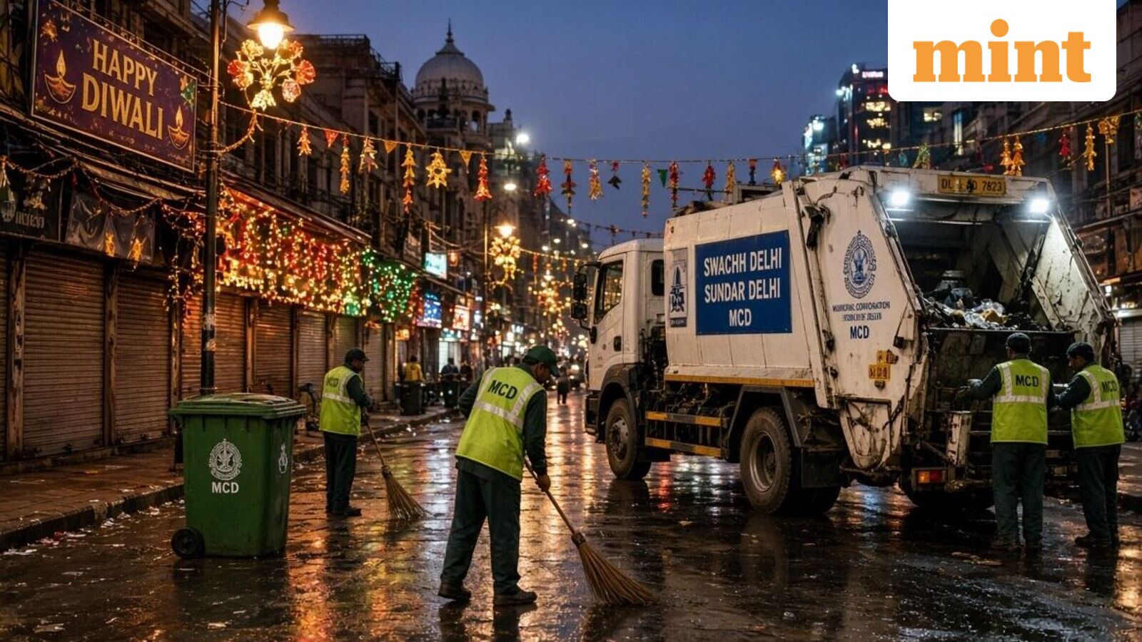 Delhi's festive-season cleanup: CM Rekha Gupta pushes for cleaner markets, roads and residential areas — Mint India, Mumbai Sports news