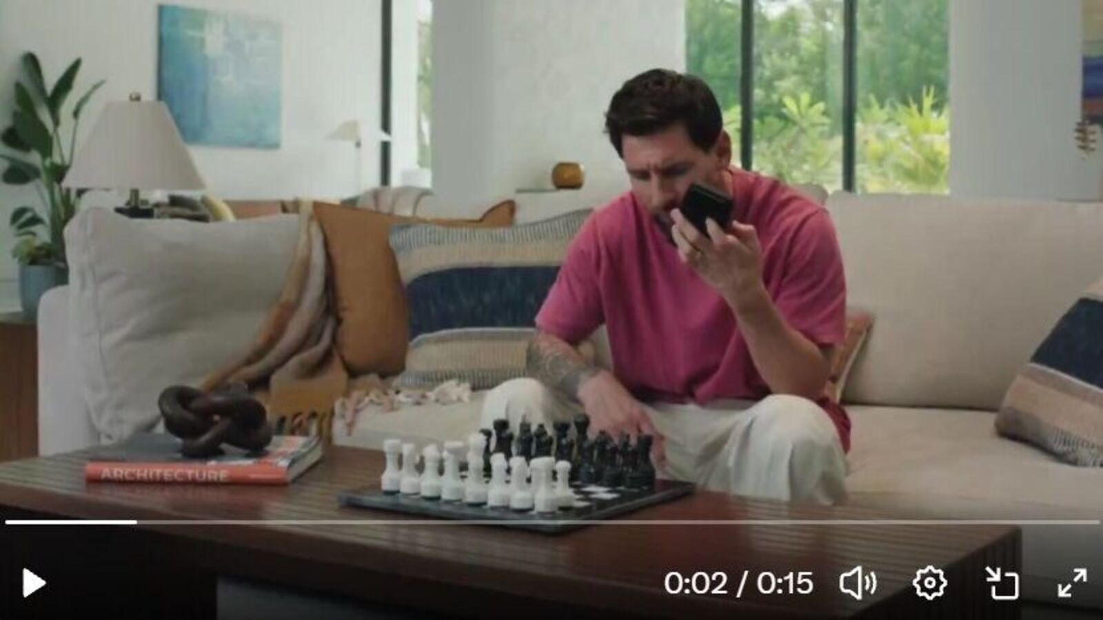 When Lionel Messi asked ChatGPT to teach him a chess opening that matched his style - Here's what it suggested — Mint India, Mumbai Sports news