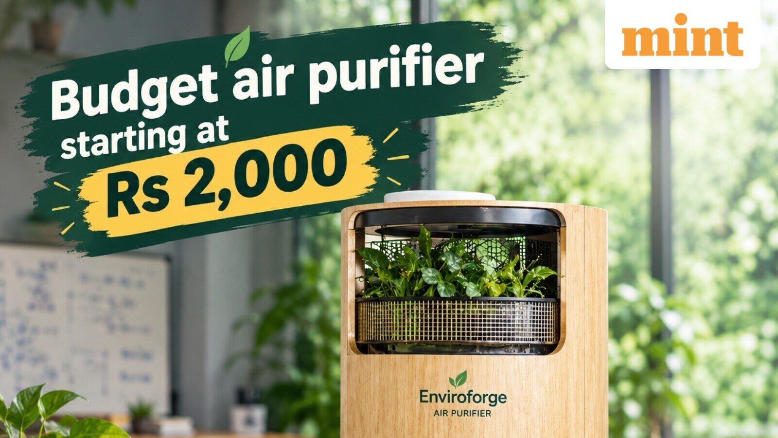 IIT Bombay scholar builds low cost air purifier starting at ₹2,000, can bring down AQI by 85% - How he did it? Details — Mint India