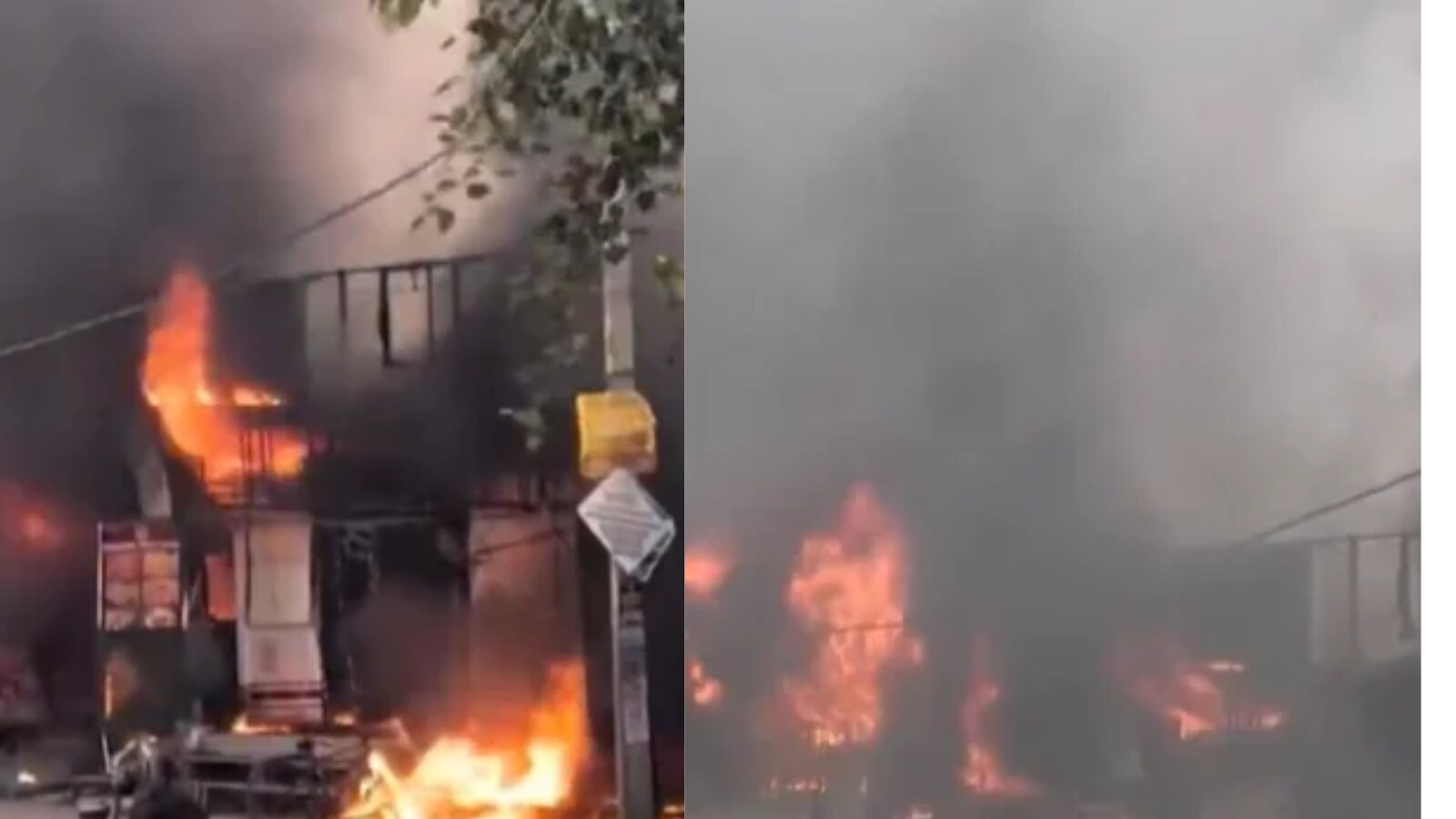 Noida Sector 125 fire: Blaze at hotel spreads to nearby eateries, firefighting ops underway | Video — Mint India, Mumbai Technology news