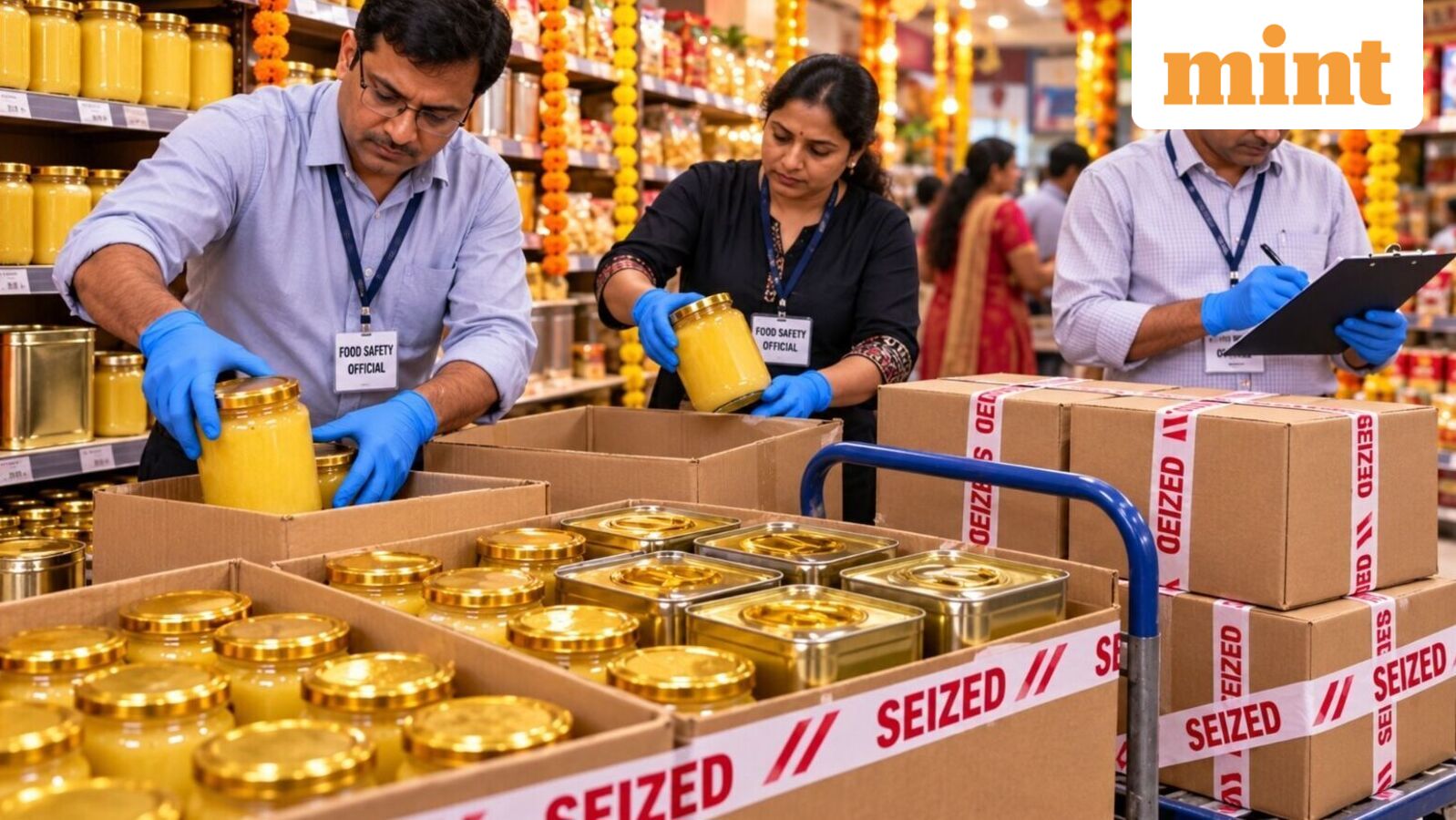 Delhi food safety ghee raid: Over 322 kg of ghee seized from stores; here's what was found, what you should be aware of — Mint India, Mumbai Business news