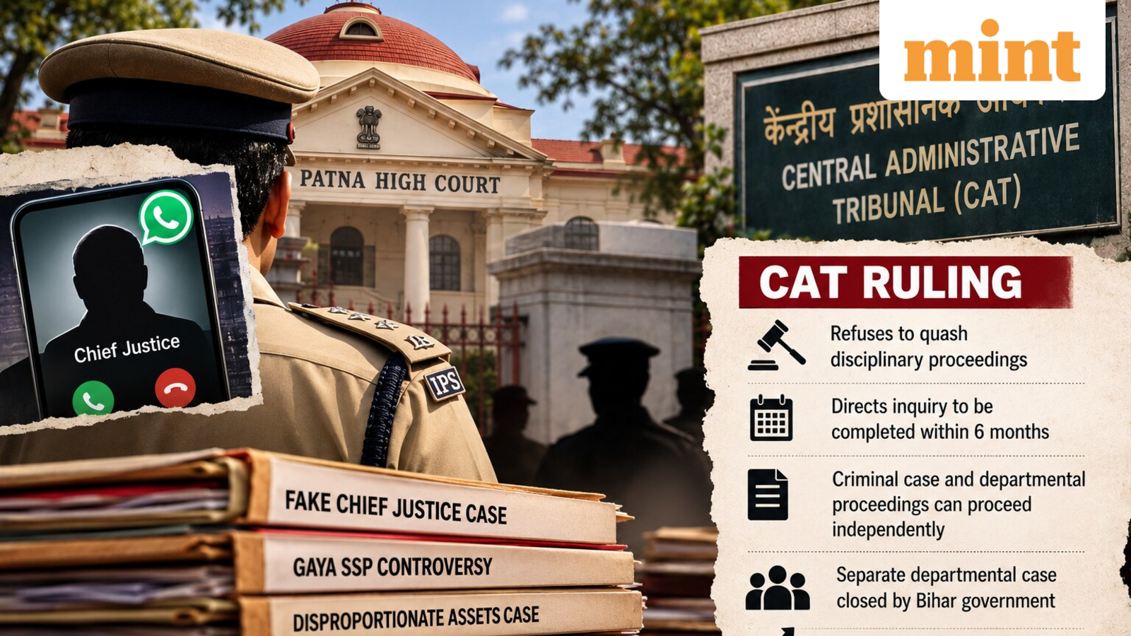 Who is IPS officer Aditya Kumar? Fake Chief Justice case, CAT ruling, suspension and DIG promotion explained — Mint India, Mumbai Schools news