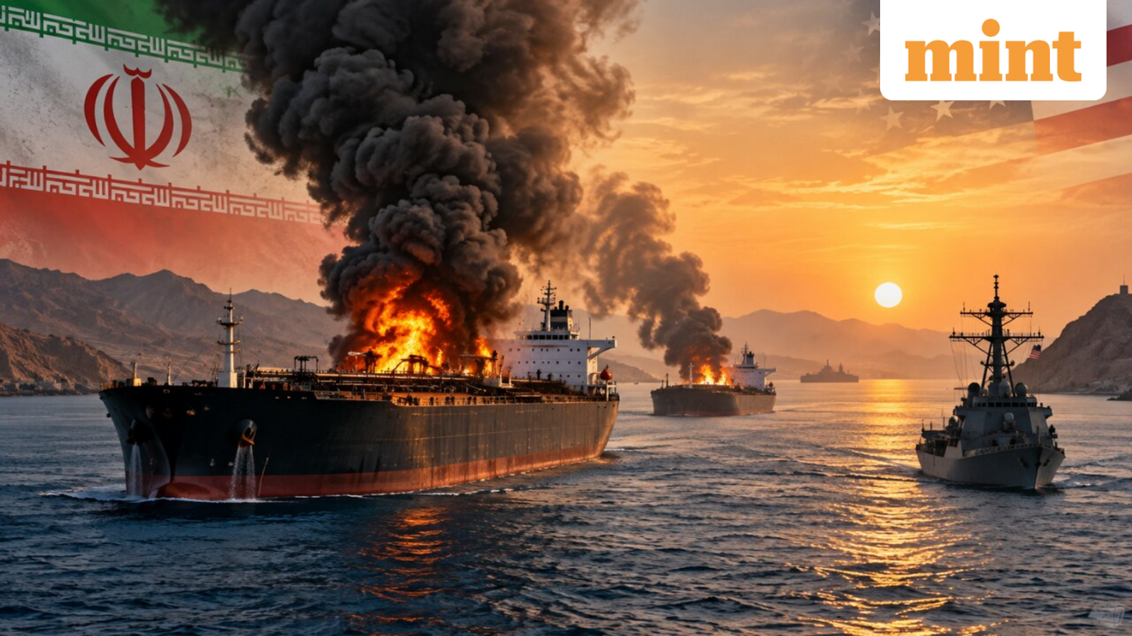 Iran claims control of Strait of Hormuz, says 2 oil tankers hit mines, warns US warships against Persian Gulf entry — Mint India, Mumbai Technology news
