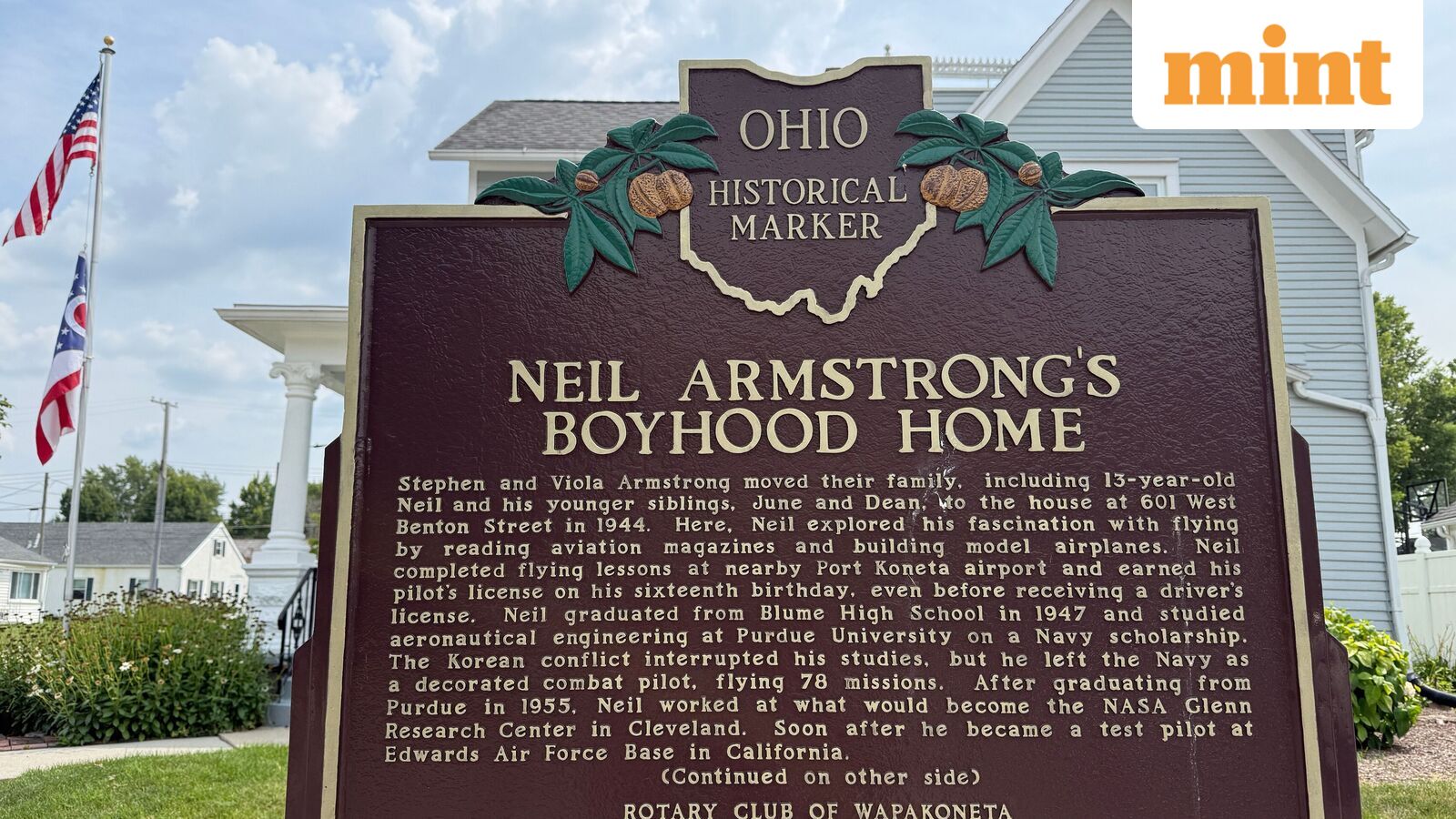 Neil Armstrong’s childhood home saved by ₹3.8 cr donation: Restoration plans, tourist opening targeted for 2030 — Mint India, Mumbai Technology news