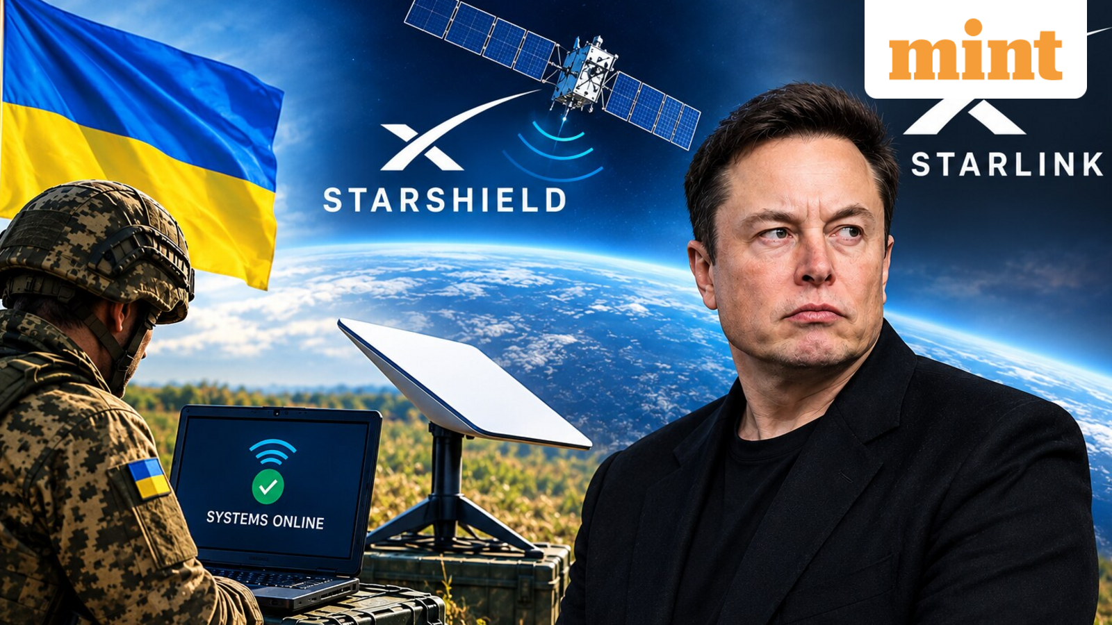 Ukraine says Starshield back to normal after week-long disruption, Elon Musk accuses Kyiv of violating Starlink’s terms — Mint India, Mumbai Technology news
