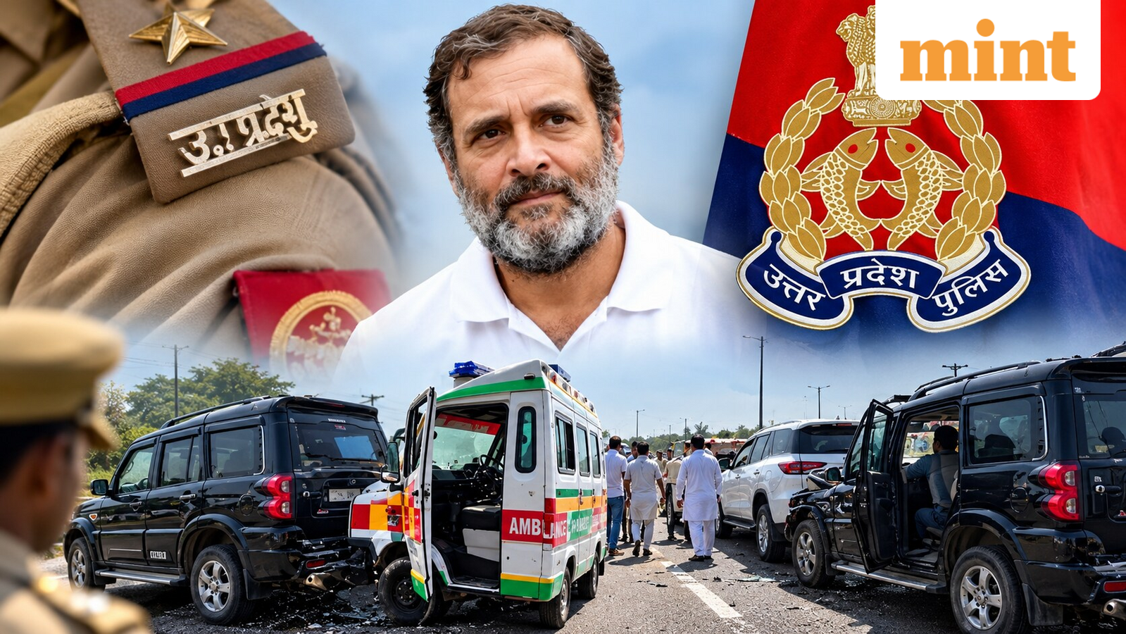 Rahul Gandhi convoy accident: What led to vehicles colliding on Purvanchal Expressway? UP Police SIT to begin probe — Mint India