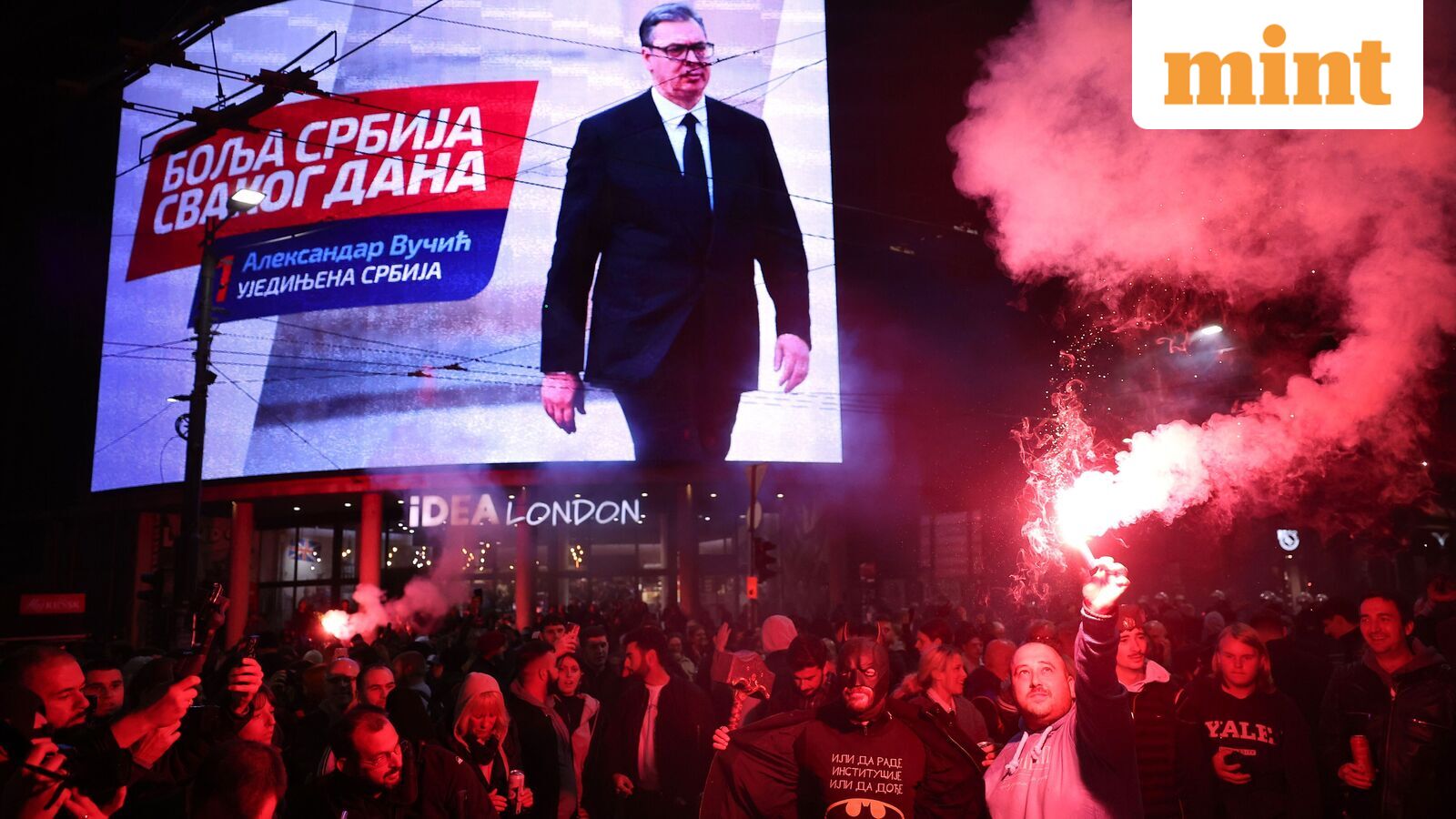 Celebrations begin after Serbia elections 2026 results | Explained - How historic students movement brought down Vučić — Mint India