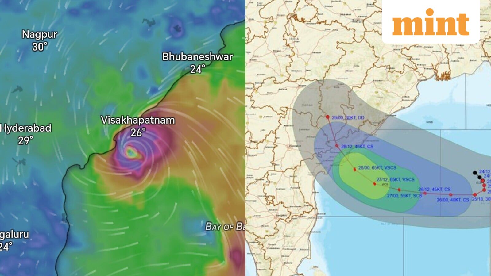 Cyclone Arnab latest updates: Andhra Pradesh landfall likely on October 28; Odisha shuts schools in 6 districts — Mint India, Mumbai Schools news