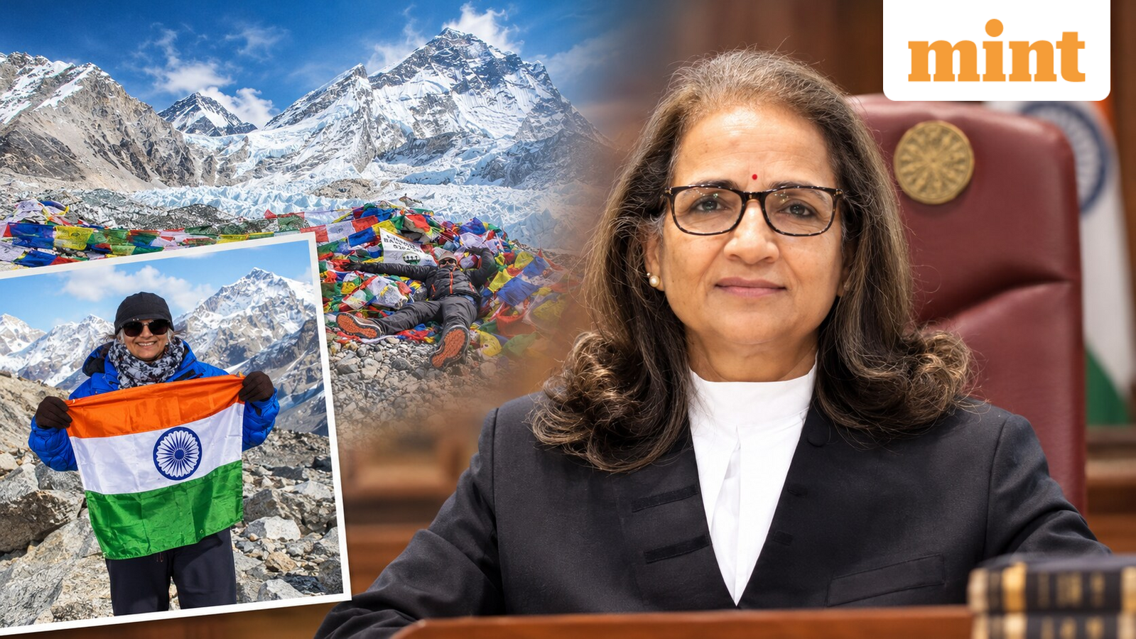 Who is Poona A Bamba? Meet the retired Delhi High Court judge who trekked to Everest Base Camp at 64 — Mint India