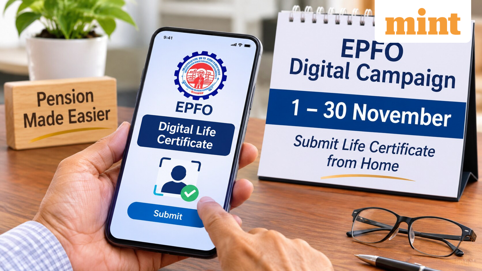 EPFO news: Pensioners can submit digital life certificates from home during November campaign | Details here — Mint India